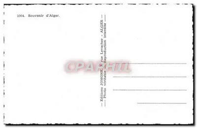 Argel — Lembrete de ARGEL — Edições Levacher — Verso