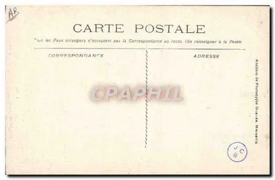 Catástrofe do "Iéna" — O Iéna visto por Tribord — Ateliers de Phototype Gueride, Marselha — Verso