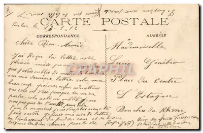 Franse Militaire Marine — Sur la Coupée — Guerze photo — Achterkant