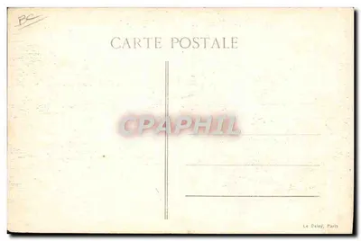 O Piloto e o Mecânico antes de sua partida para a Austrália no CAUDRON G-4 — Le Deley, Paris — Verso