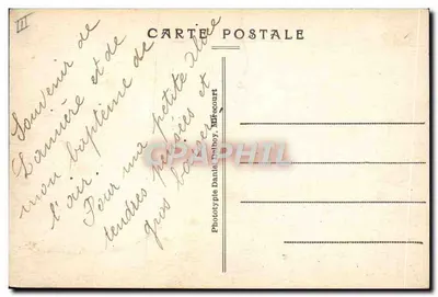 Avion au départ — D. D. — Verso