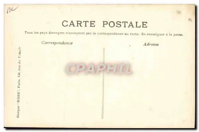 Lot powietrzny — Glen H. Curtiss na swoim dwumiejscowym samolocie — wydawca nie widoczny, numer seryjny 40 — Rewers