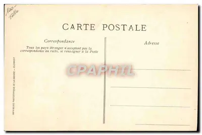 Caillol 1912 (Frankreich) auf seinem Richard-Brasier — Phototypische Druckerei von Havanna — Rückseite