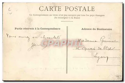 Girardot al volante de su automóvil de carrera 100 cv Charron-Girardot y Voigt — Clermont-Ferrand — Editor de La Havane — Reverso