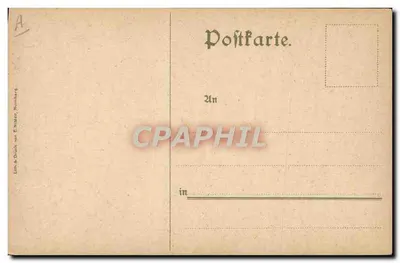 झूठा खेलाड़ी — गली में एक दृश्य दर्शकों के साथ — प्रकाशक Lith. & Druck. von E. Nöbiger, Nuremberg — पीछे