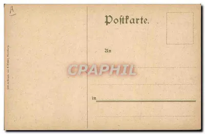 Hiszpański w stroju — scena uliczna z przedstawieniem — Lith. & Druck von E. Hilder, Nürnberg — Rewers