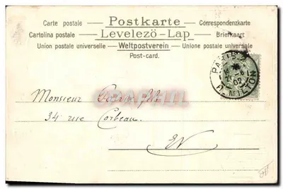 Dois crianças japonesas — Lembrança de um Holandês — E.S.D. série 903 — Verso