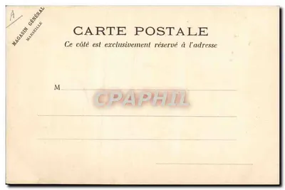 Giappone — emblemi nazionali e geisha — Magasin Général Marseille — Verso