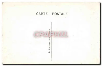Saumur — Zamek (m. h.) — R. Dorange, Tours — Rewers