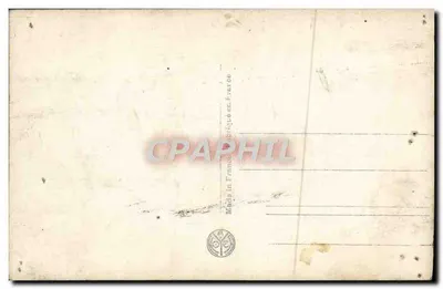 Testa di Santa Anna — Leonardo da Vinci — Museo del Louvre — editore A.N. Paris, n° di serie 1598be — Verso