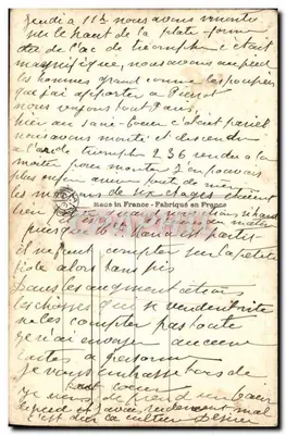 Paryż — Arc de Triomphe de l'Étoile — wydawca 'Cité de la Compagnie Réunie Française' n° 501 — Rewers