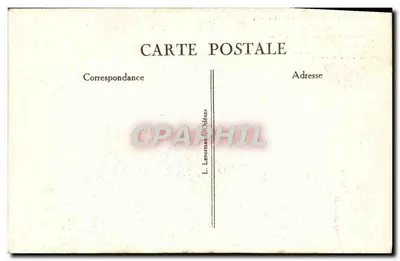 Orléans - A Catedral de Santa Cruz (Fachada Norte) — editor L. Lenormand, n°14 — Verso