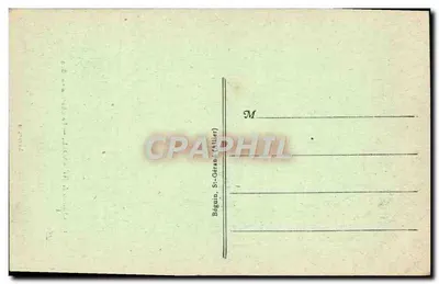 Zamek Tournœl — Zamek w 1829 — Ideal, Antargue — Rewers