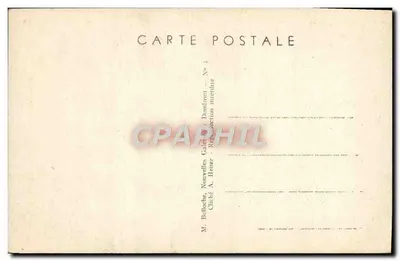 Notre-Dame de l'Oratoire — La Vierge — M. Belloche, Nouvelles Galettes, Domfront — Rewers