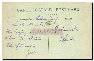 Castillo de Thierry — El Puente sobre la Marna destruido — 2a Batalla de la Marna 1918 — Phot-Express, Vista de París — Reverso
