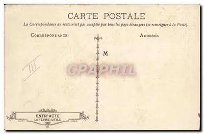 O aviador Roger Sommer — sobre um biplano Farman — conquista o recorde mundial em 7 de agosto de 1909 — coleção editada por Lefèvre-Utile — Verso