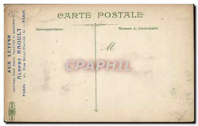 L'aéroplane Esnault-Pelterie — vol en plein champ — éditeur Lutins, n° 3488 — Reverso