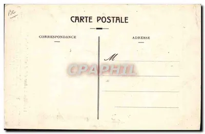 Lucien Deneau — Aviador civil e militar — Francis Photo Tarbes — Verso