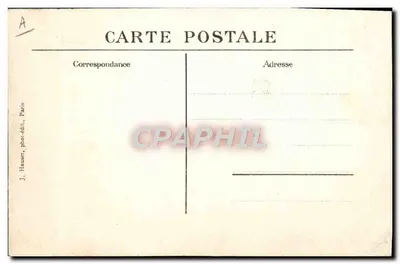 Monoplano Blériot pilotado por Leblanc — n° 1538 — J. Hauser, fot-édit., Paris — Verso