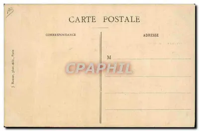 Monoplan Antoinette pilotato da Hauvette-Michelin — n° 1279 — J. Hauser, Parigi — Verso
