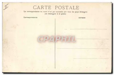 Pałac Senatu — ogród Luxembourg — Passage du Comte de Lambert — Raid du 18 Octobre 1909 — Rewers