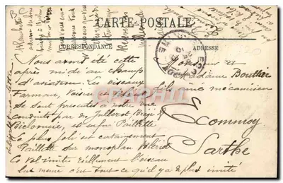 Bourges-Vliegtuig — Paillatte op Monoplace Bériot — LL. N°193 — Achterkant