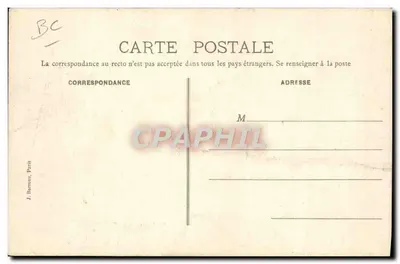 Uszki Dion-Bouton — Zakład Elektryczny — Bobinowanie — J. Barrault, Paryż — Rewers