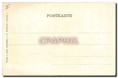 Pleisseparthie, Weg nach Connewitz — Leipzig — Verlag G. Friedrich, Nr. 21 — Rückseite