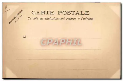 Japão — emblemas nacionais e geisha — Magasin Général, Marselha — Verso