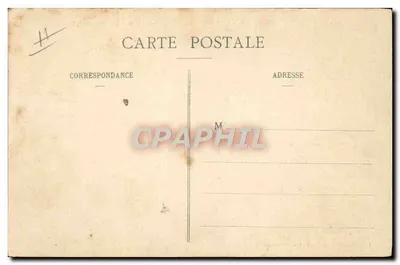 Dirigível "Ville de Nancy" — em pleno voo — Imprimeries Réunies, Nancy — Verso