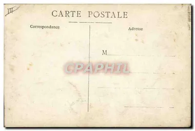 Dois homens diante de um balão dirigível — editor desconhecido, n° III — Verso