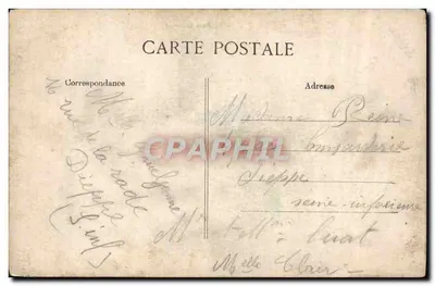 Dieppe — Le Pont tournant — Éditeur ELD, n°15 — Achterkant