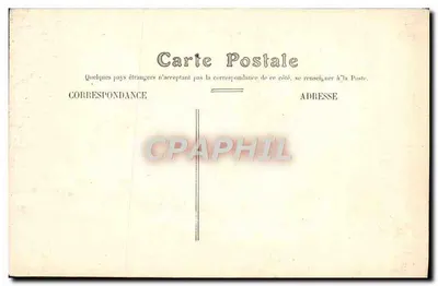 Fontainebleau — Pavilhão de Sully — G.B.N.G. n°8 — Verso