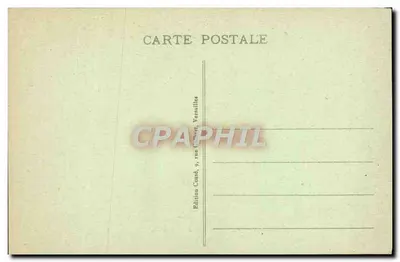 Versalles - Galería de las Batallas — Edición Cassé, 9, rue Colbert, Versalles — Reverso
