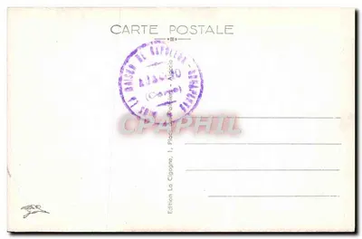 Ajaccio — Dom, w którym urodził się Napoleon I — Wydawnictwo La Cigogne, 1, Place des Pâtriers — Rewers