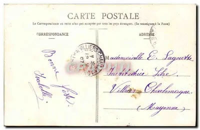 Abbaye des Bénédictins de Solesmes (Sarthe) — XIII. Znane Rzeźby. Jezus wśród Doktorów — Wydawnictwo J. Mallon, fot. Sable-s.-Sarthe — Rewers