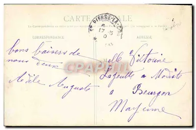 Senlis (Oise) - Katedra św. Piotra — wydawca Pauauteuve, Liencourt — Rewers