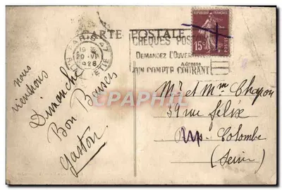 Zamek Riablé — Château-du-Loir (Sarthe) — Wydawnictwo Perrin-Menier — Rewers