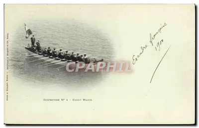 Inspection N° 4 - Canot Major — French Climb 1900