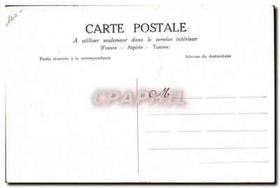 Beaumont (Tenente Conneau) sobre monoplano Blériot — Carta postal Bilhete postal antigo — Verso