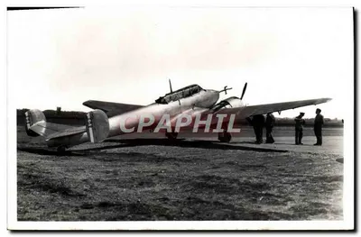 Aeroplano Potez 63 — Collezione Tranchant — editore Potez