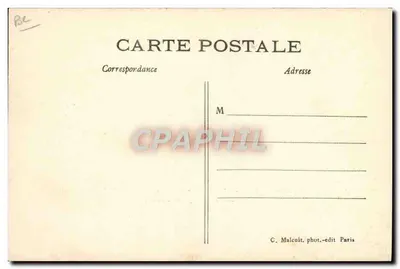 Os Pioneiros do Ar — O Aviador de Rue (Capitão Ferber) em voo completo em seu biplano Voisin — C.M. n°110 — Verso