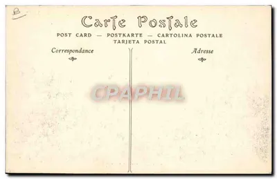 Aeroplano Antoinette — A Conquista do Ar — ND Phot. — Verso