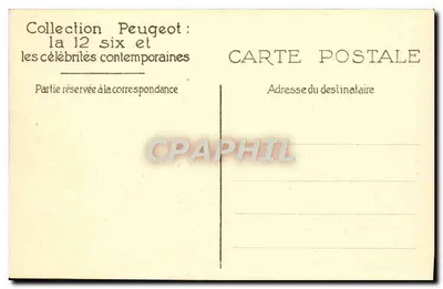 Dolly Davis — in auto con autista — G.L. Manuel Frères — Verso