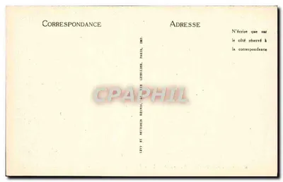 Le Tréport — Widok z Mostu Przecinającego — LL, nr 107 — Rewers