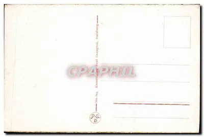 Duisburg - Stadtttheater — wydawca P.G. D. nr 1063 — Rewers