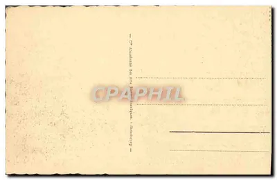 Gavarnie - Dolina i Cirque — Stara pocztówka nr 27 — wydawca Gavarnie — Rewers