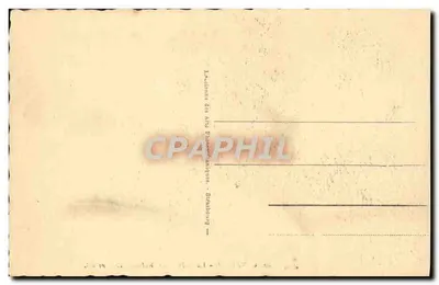 गावर्नी - रोलांड के ब्रेच (2804 मी ऊँचाई) - संपादक पुराना पोस्टकार्ड — पीछे