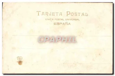 Barcelona — Pałac Sądownictwa — Hauser y Menet, Madrid, n° 628 — Rewers