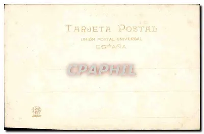 Barcelonę: Plaza Real — wydawca Hauser y Menet, Madryt, nr 12 — Rewers